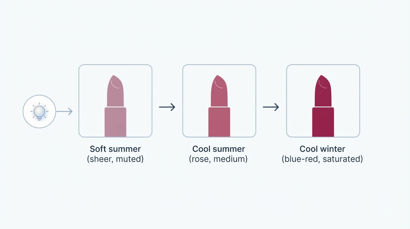 Best Lipstick Shades for Cool Undertones: A Season-by-Season Guide